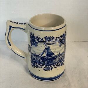 DELFT | Vintage Heineken Beer Stein Mug